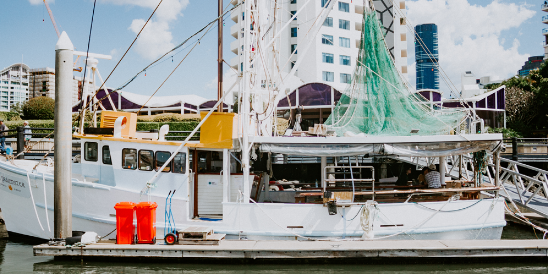 Drop anchor at The Prawnster – Kangaroo Point's new floating seafood restaurant