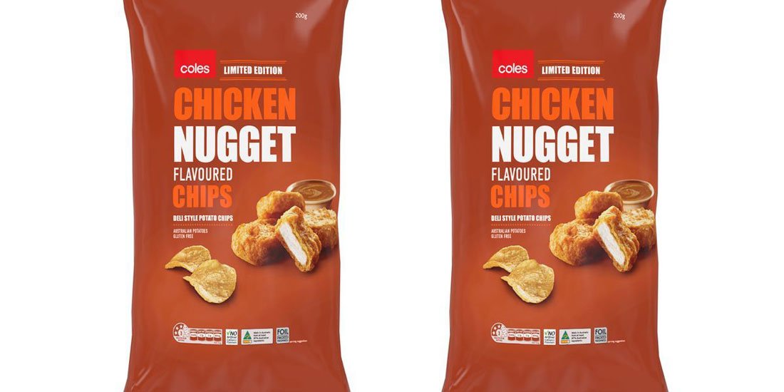 Genius or insane? Coles has created two new eye-popping flavours of chips