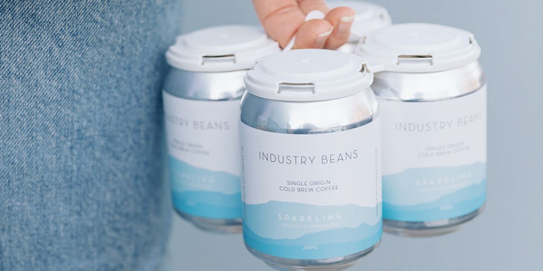 Crack a tin of sparkling cold-brew coffee from Industry Beans