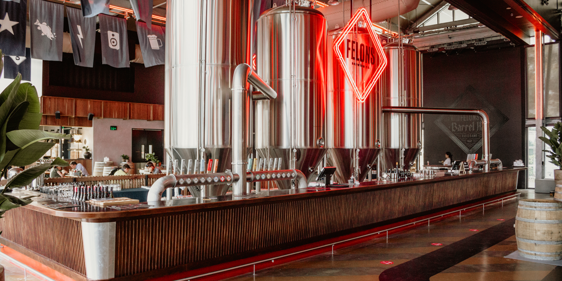 Felons Brewing Co. expands with a brand-new barrel hall at Howard Smith Wharves