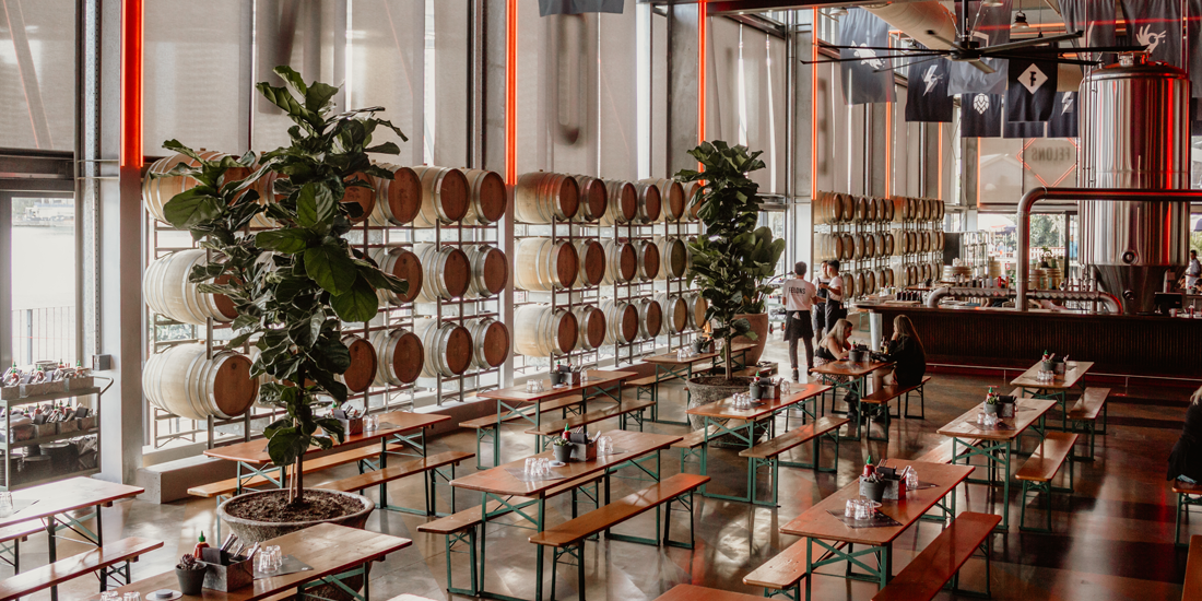 Felons Brewing Co. expands with a brand-new barrel hall at Howard Smith Wharves