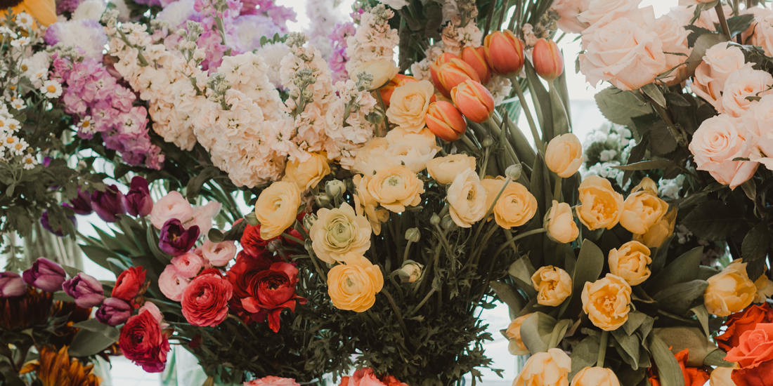 The Borrowed Nursery's boutique bouquet sibling Foliar blooms in Windsor