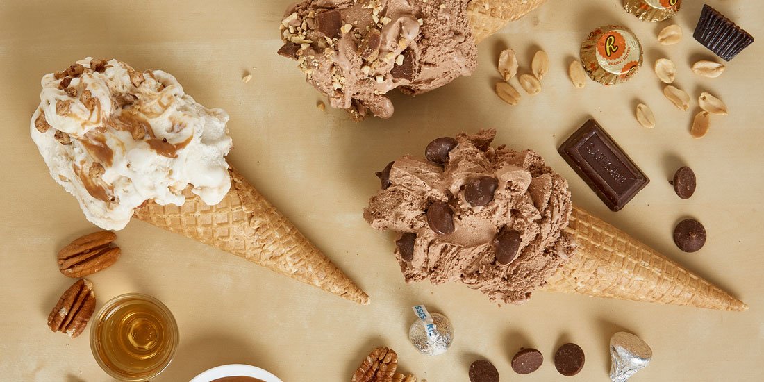 Gelatissimo has concocted an American-inspired gelato range featuring Reese’s and Hershey’s Chocolate