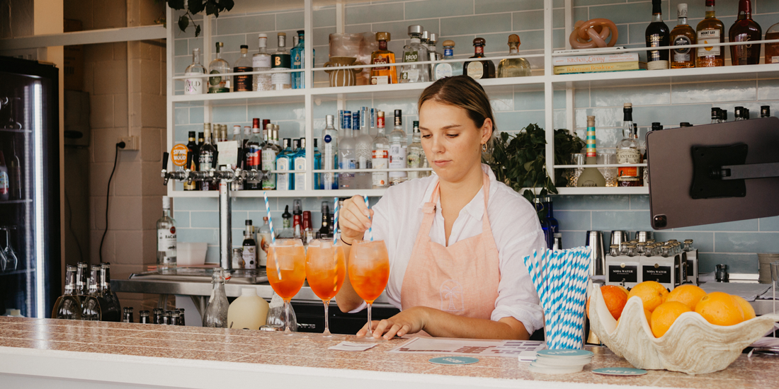 Savour seafood and spritzes up high at Kangaroo Point's new cliffside cafe Joey's