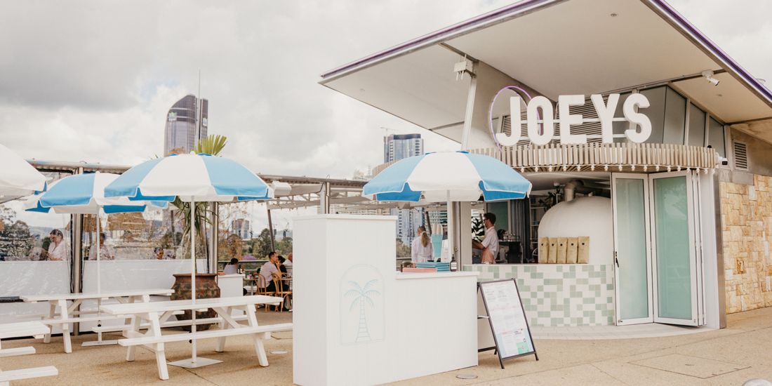 Savour seafood and spritzes up high at Kangaroo Point's new cliffside cafe Joey's