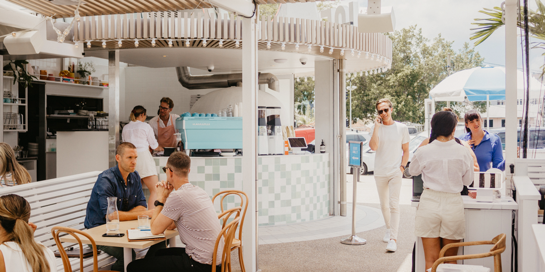 Savour seafood and spritzes up high at Kangaroo Point's new cliffside cafe Joey's