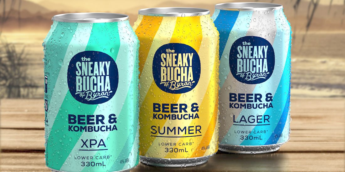 The Sneaky Bucha of Byron combines the goodness of kombucha with the greatness of beer