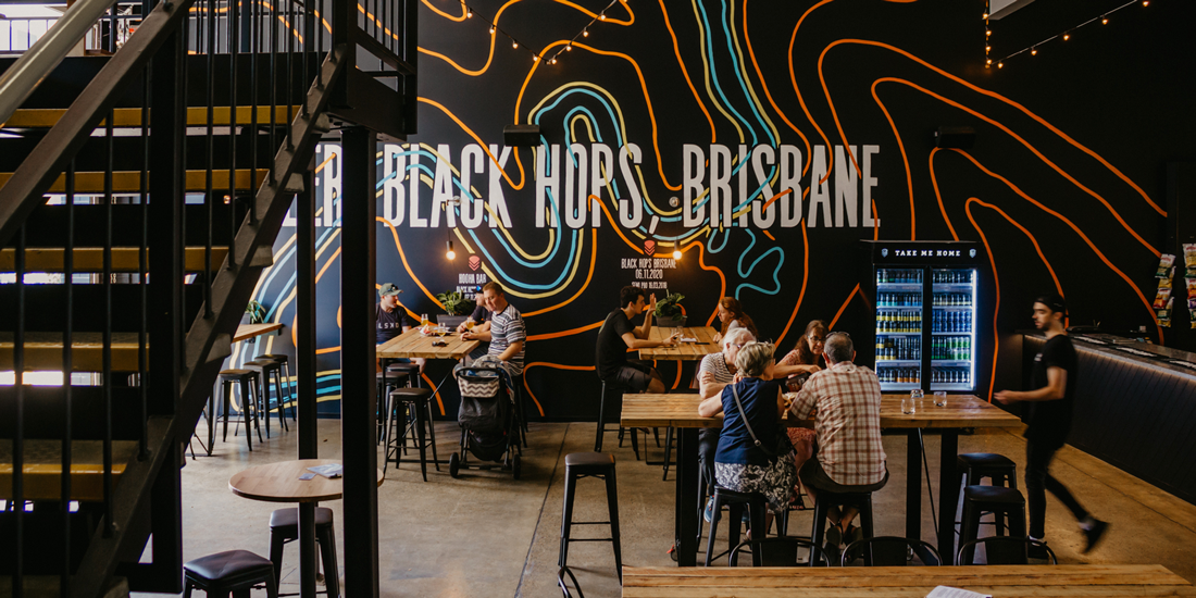 Burleigh-born beer crew Black Hops opens its East Brisbane brewery and taproom