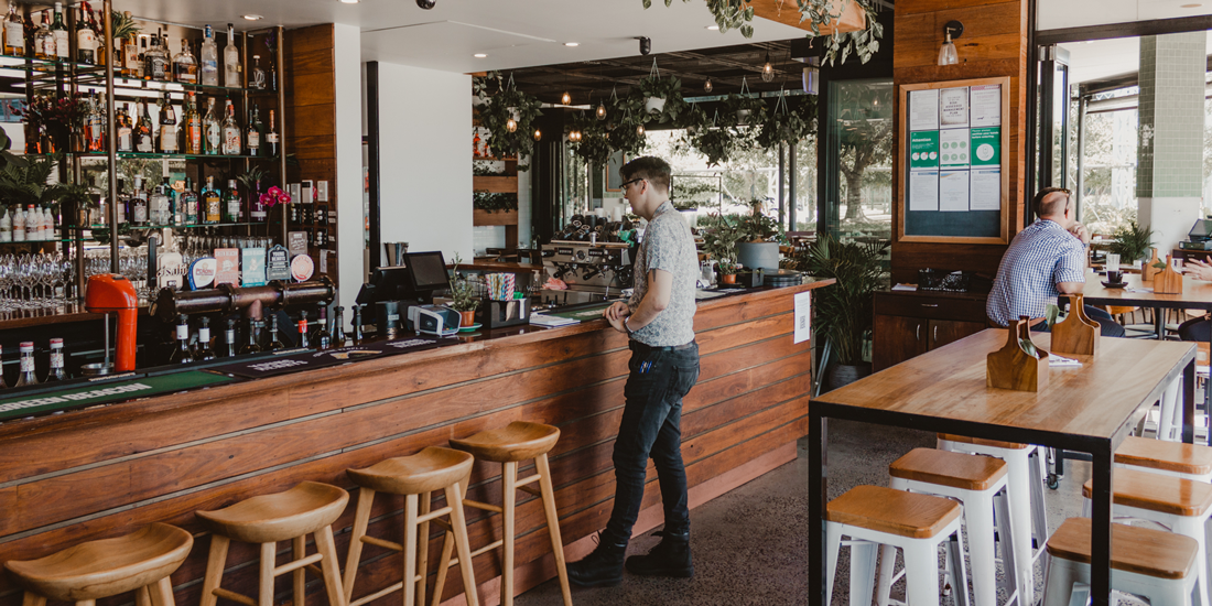 Lounge at leisure at Newstead's lush bar and eatery Botany