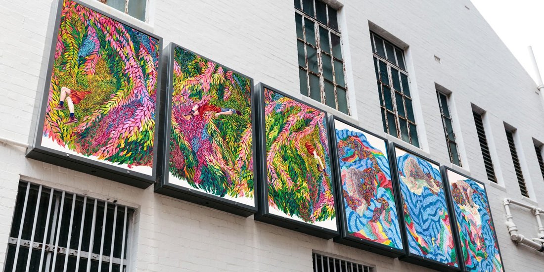 Brisbane’s Outdoor Gallery comes to life with the uplifting Sunny Side Up exhibition