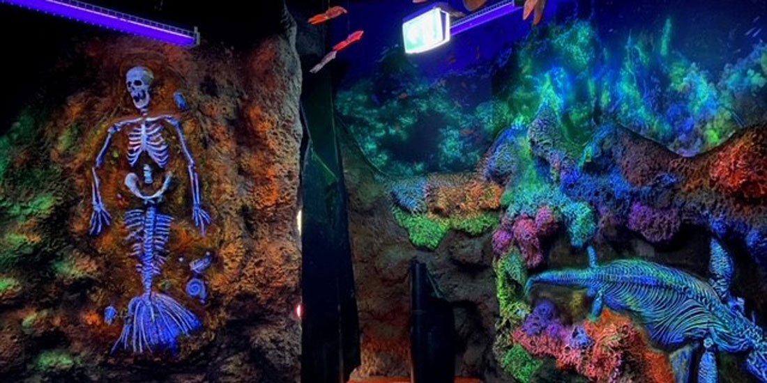 Score a hole-in-one at Redcliffe's new underwater entertainment oasis Undersea Putt & Play