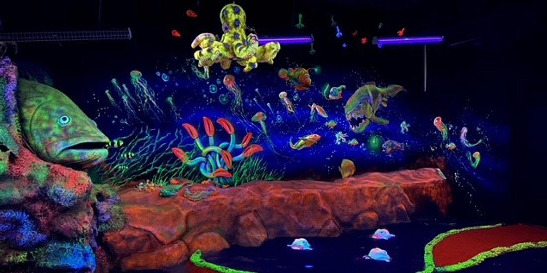 Score a hole-in-one at Redcliffe's new underwater entertainment oasis Undersea Putt & Play