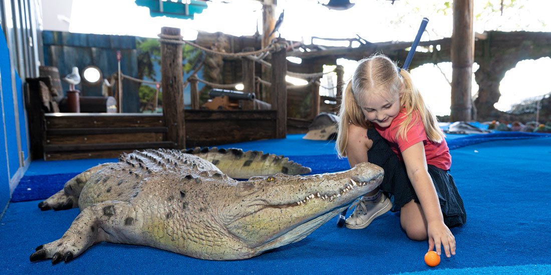 Score a hole-in-one at Redcliffe's new underwater entertainment oasis Undersea Putt & Play