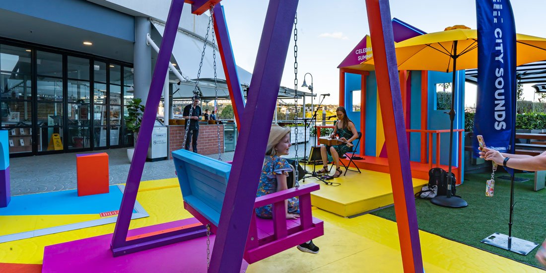 Eagle Street Pier is turning up the heat this summer with live music, dynamite eats and games galore