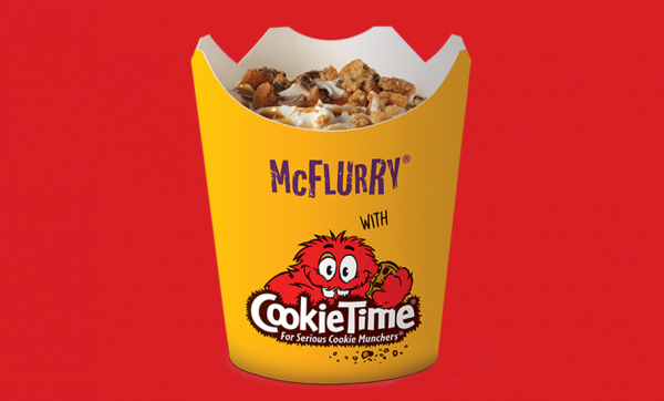 Macca's is giving us a taste of New Zealand with its new Cookie Time McFlurry