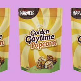 What's poppin'? Golden Gaytime popcorn, that's what