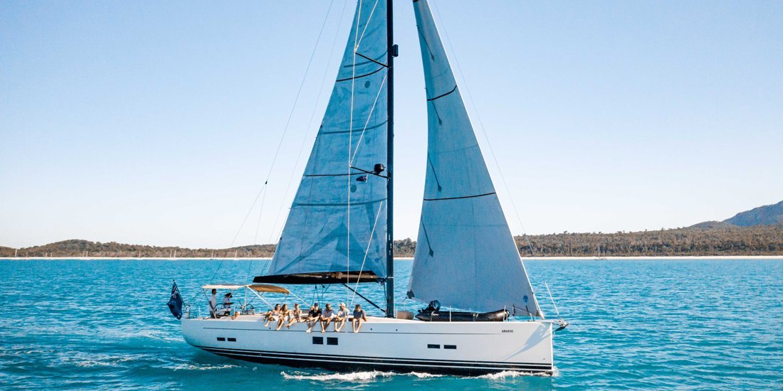 Sail away – all aboard Amaroo for a luxurious private charter