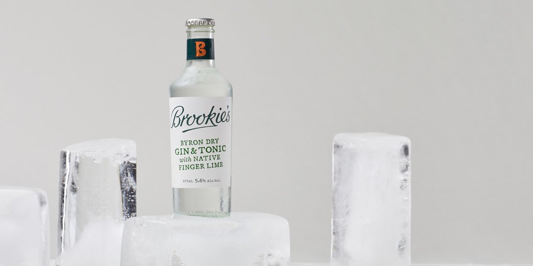 It's cold gin time again – Brookie's Gin has launched its ready-to-drink gin and tonic