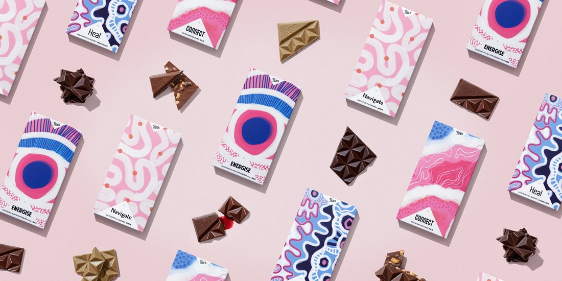 Hey Tiger has teamed up with artist Rachael Sarra for a tastebud-tempting Mother's Day chocolate collection