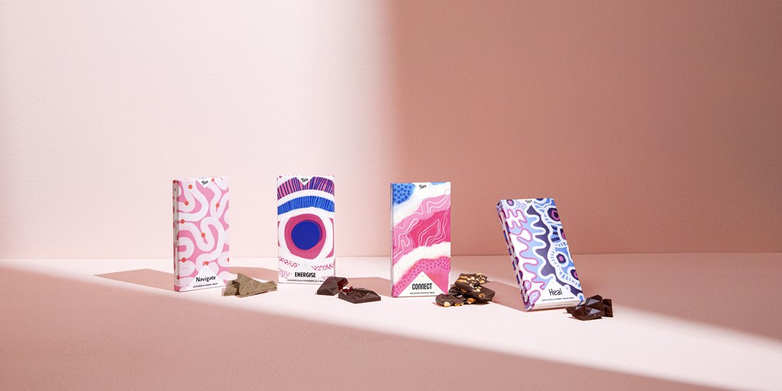 Hey Tiger has teamed up with artist Rachael Sarra for a tastebud-tempting Mother's Day chocolate collection