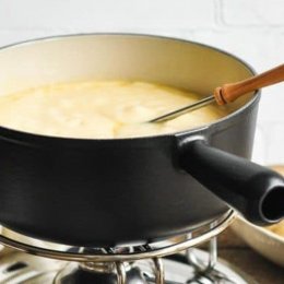 Cheese louise! You can get a cheesy fondue kit delivered straight to your door