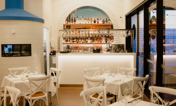 Say yassou to Santorini Restaurant Grill Bar, Newstead's home of Greek eats