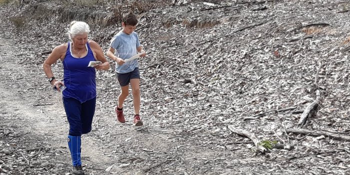 Mid-week orienteering at White's Hill Reserve