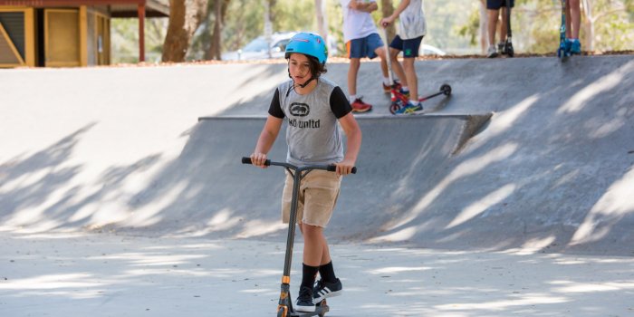 Freestyle scooter coaching