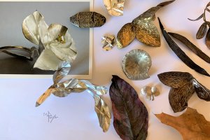 Folding Leaves in Metal: In the gardens with Michelle Pujol