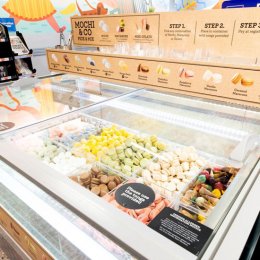 Self-serve mochi ice-cream and scoop-and-weigh dog treats await at the newly opened Coles Local in Ascot