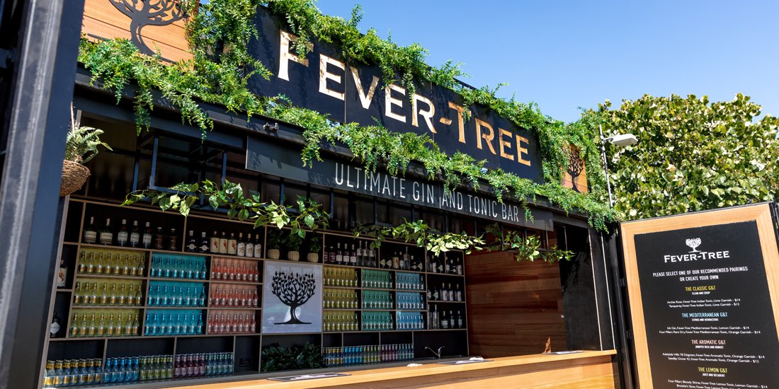 Sip tipples underneath the Story Bridge at The Fever-Tree & Howard Smith Wharves Gin and Tonic Festival