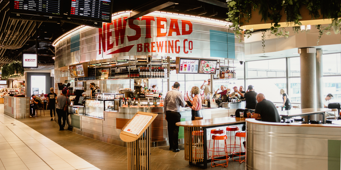 Enjoy a pre-flight pint at Newstead Brewing Co.'s new Brisbane Airport taphouse