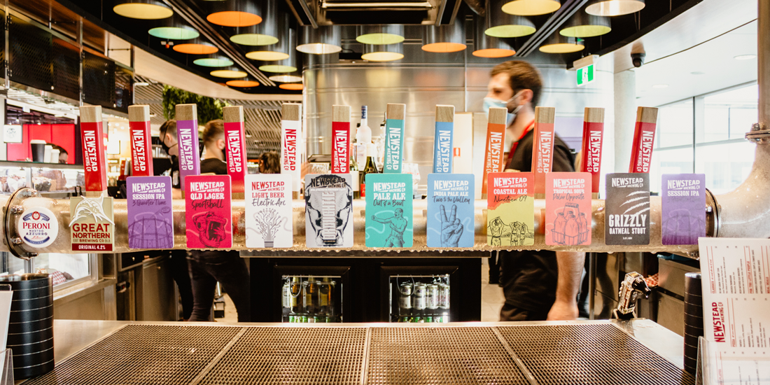 Enjoy a pre-flight pint at Newstead Brewing Co.'s new Brisbane Airport taphouse