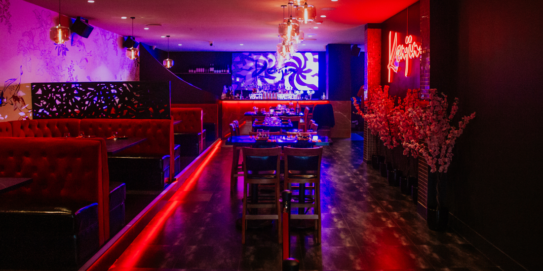 Chow down then cut a rug at Fortitude Valley's neon-lit dining and dance club Kenjin