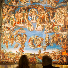 Look up – Michelangelo’s Sistine Chapel: The Exhibition is coming to the Ice Cream Factory at West Village