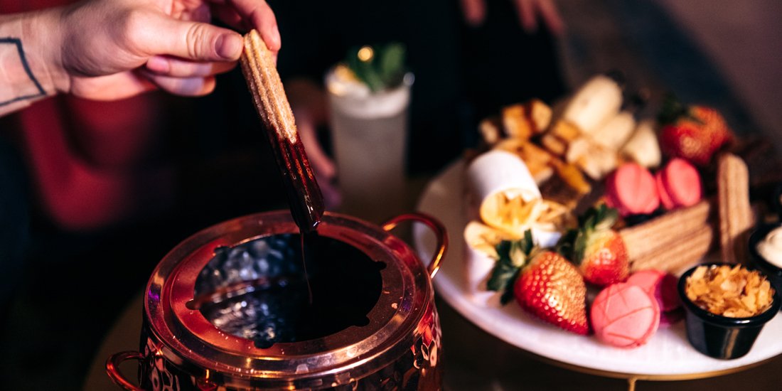 Teapot cocktails and marbled brownies – dip into fondue heaven at W Brisbane this winter