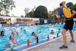 Awesome aqua aerobics