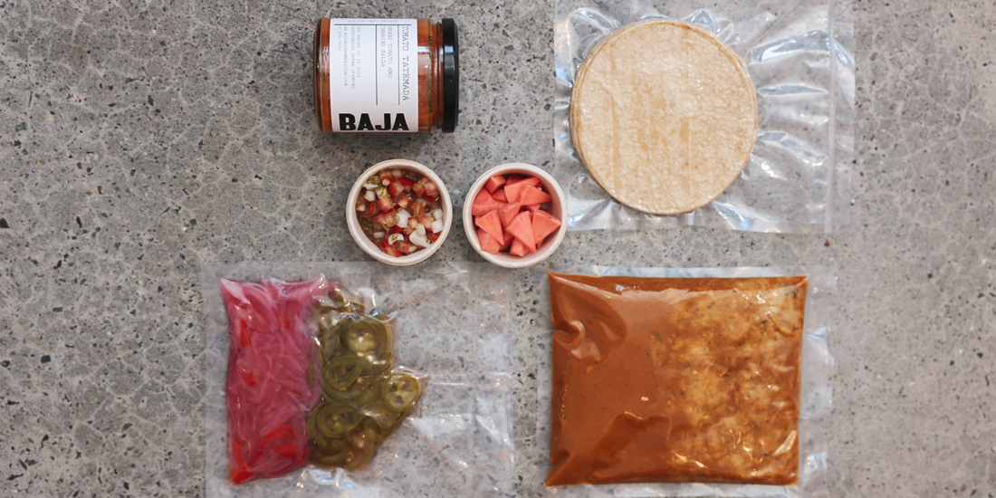 Baja eases lockdown woes with a range of take-home taco kits and pantry items