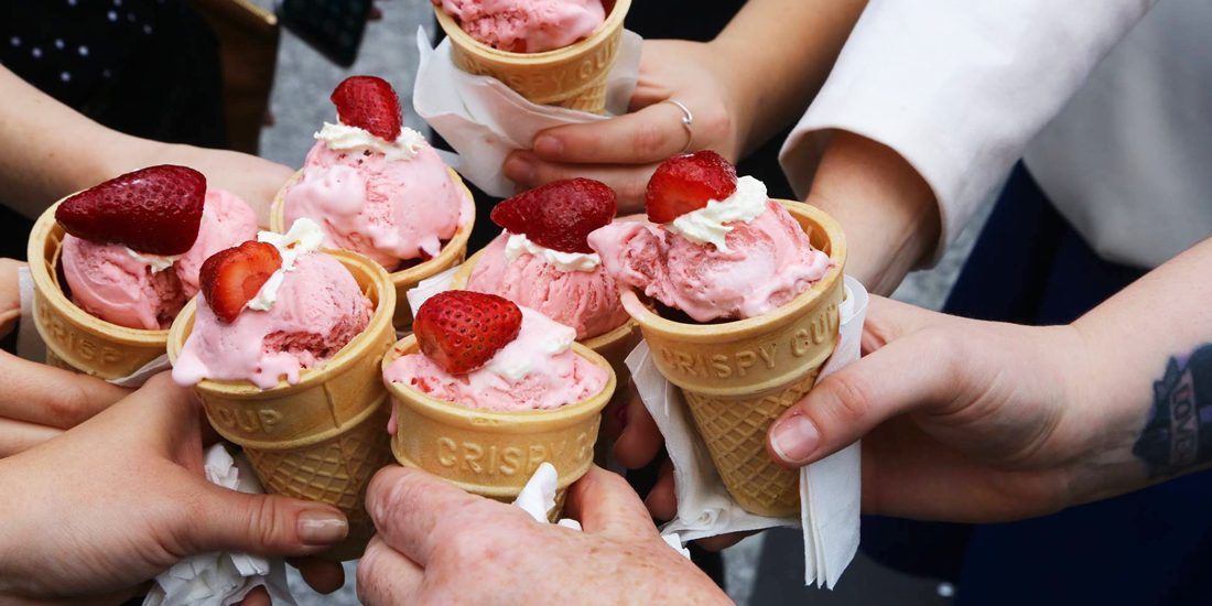 The sweetest thing – DoorDash and Chef Collective to distribute the Ekka's iconic strawberry sundaes