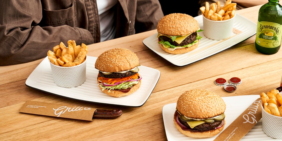 Celebrity chef Heston Blumenthal has teamed up with Grill'd to create a range of plant-based burgers