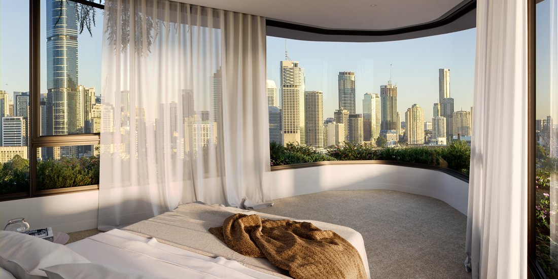 Clifftop opulence comes to Kangaroo Point in the form of Skye by Pikos