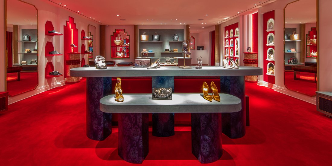 These is red bottoms – Christian Louboutin has opened a new boutique on Queen Street