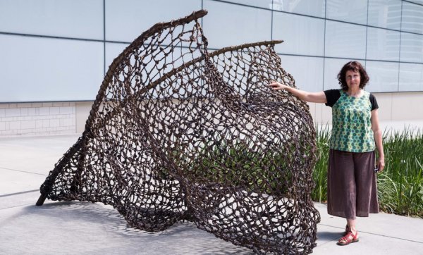 QAGOMA debuts an immersive digital experience of Judy Watson's spellbinding tow row sculpture