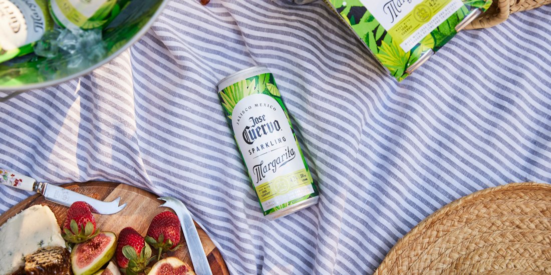 Jose Cuervo has just launched sparkling marg tinnies and it's five o'clock somewhere