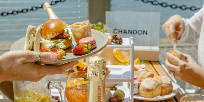 Riverbar & Kitchen's Chandon Garden