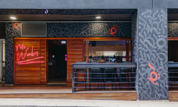 Graffiti-coated eatery Mr Wabi brings theatrical tipples and Asian-inspired eats to Burnett Lane