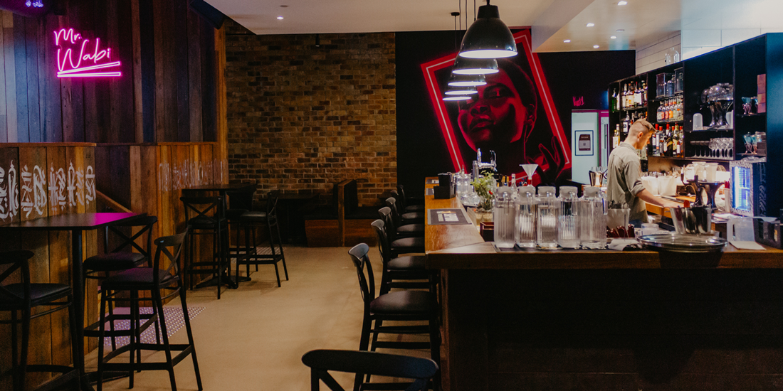 Graffiti-coated eatery Mr Wabi brings theatrical tipples and Asian-inspired eats to Burnett Lane