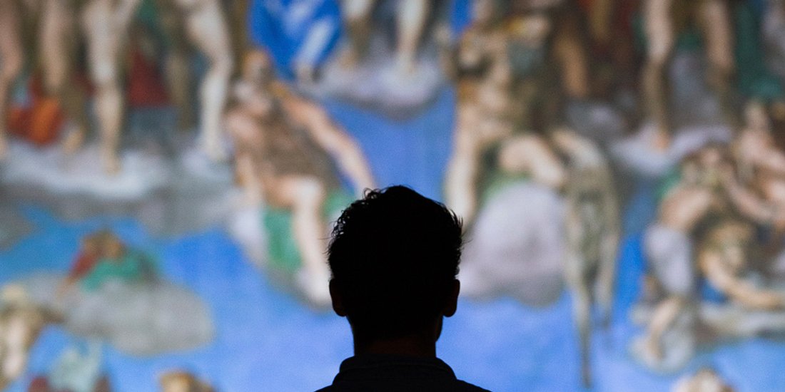 Look up – Michelangelo’s Sistine Chapel: The Exhibition is coming to the Ice Cream Factory at West Village