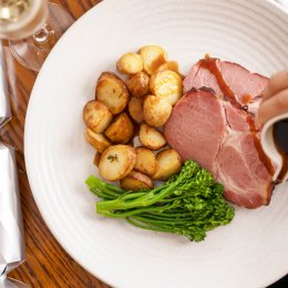 A crackin' Christmas lunch awaits at The Lab at Treasury Hotel