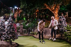 Christmas Putt Putt at Victoria Park